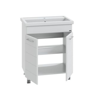 Напольная тумба под раковину Санта Омега 207037 70 см белый